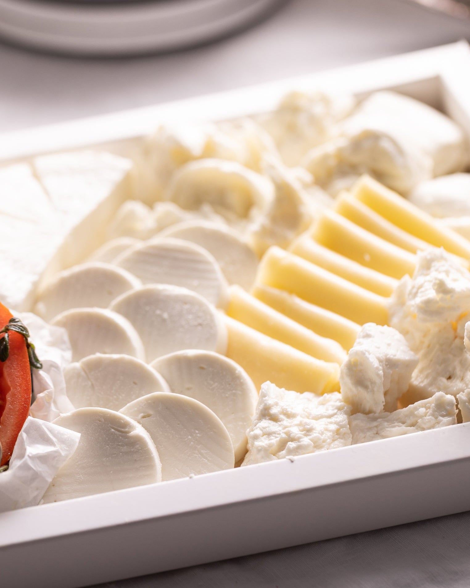 מגש גבינות רכות