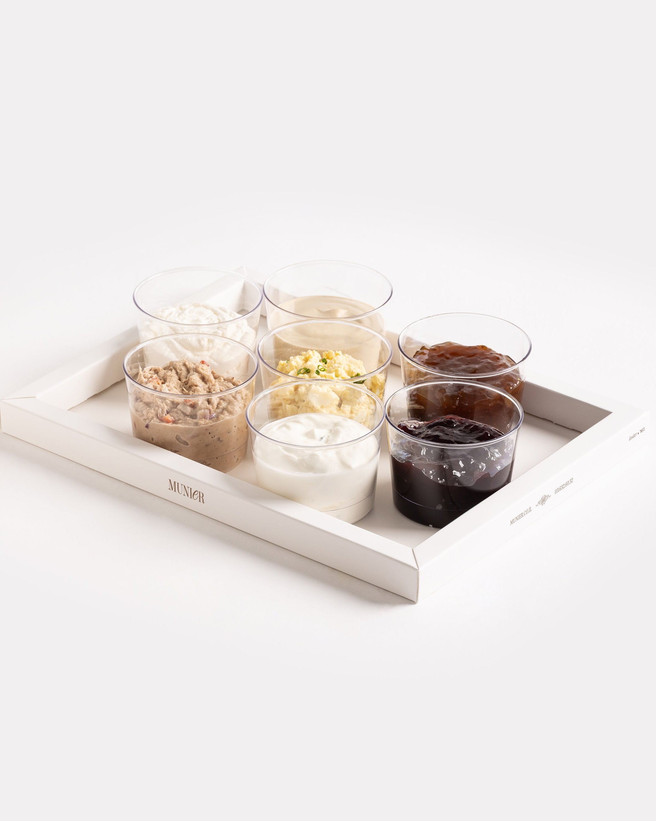 מגש מטבלי בוקר 6 יחידות