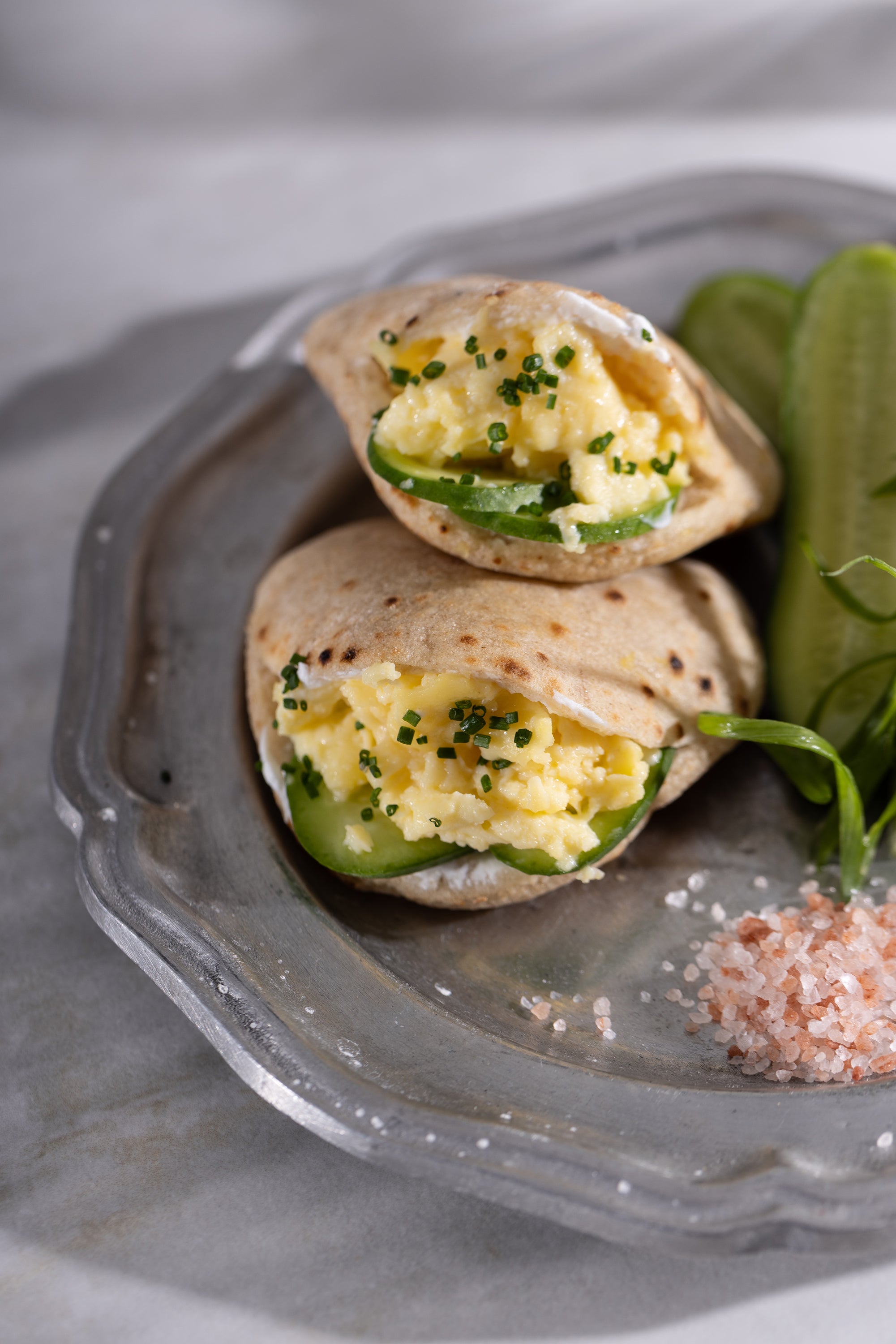 מגש מיני פיתה מקושקשת 20 יחידות