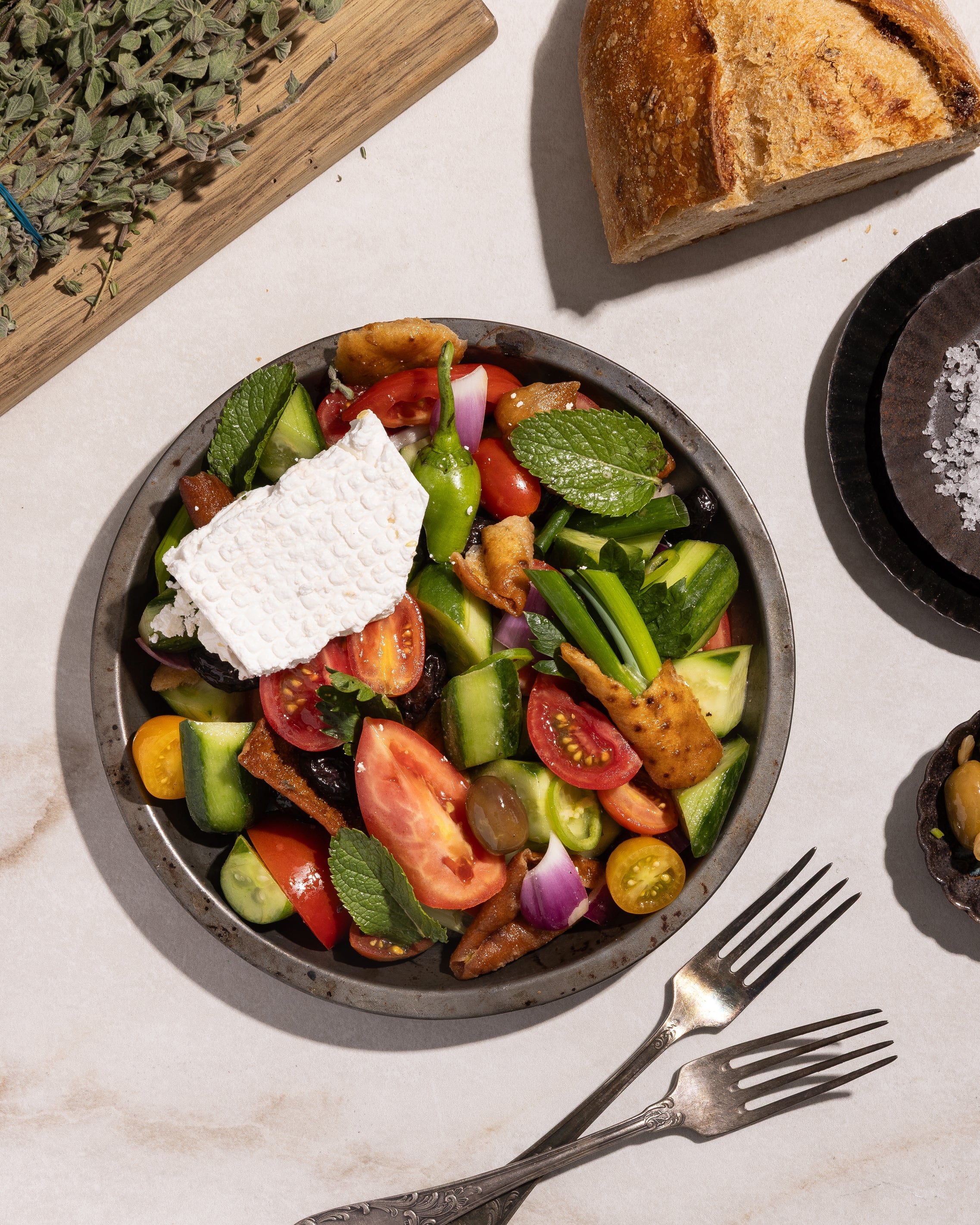 סלט פטוש קלאסי