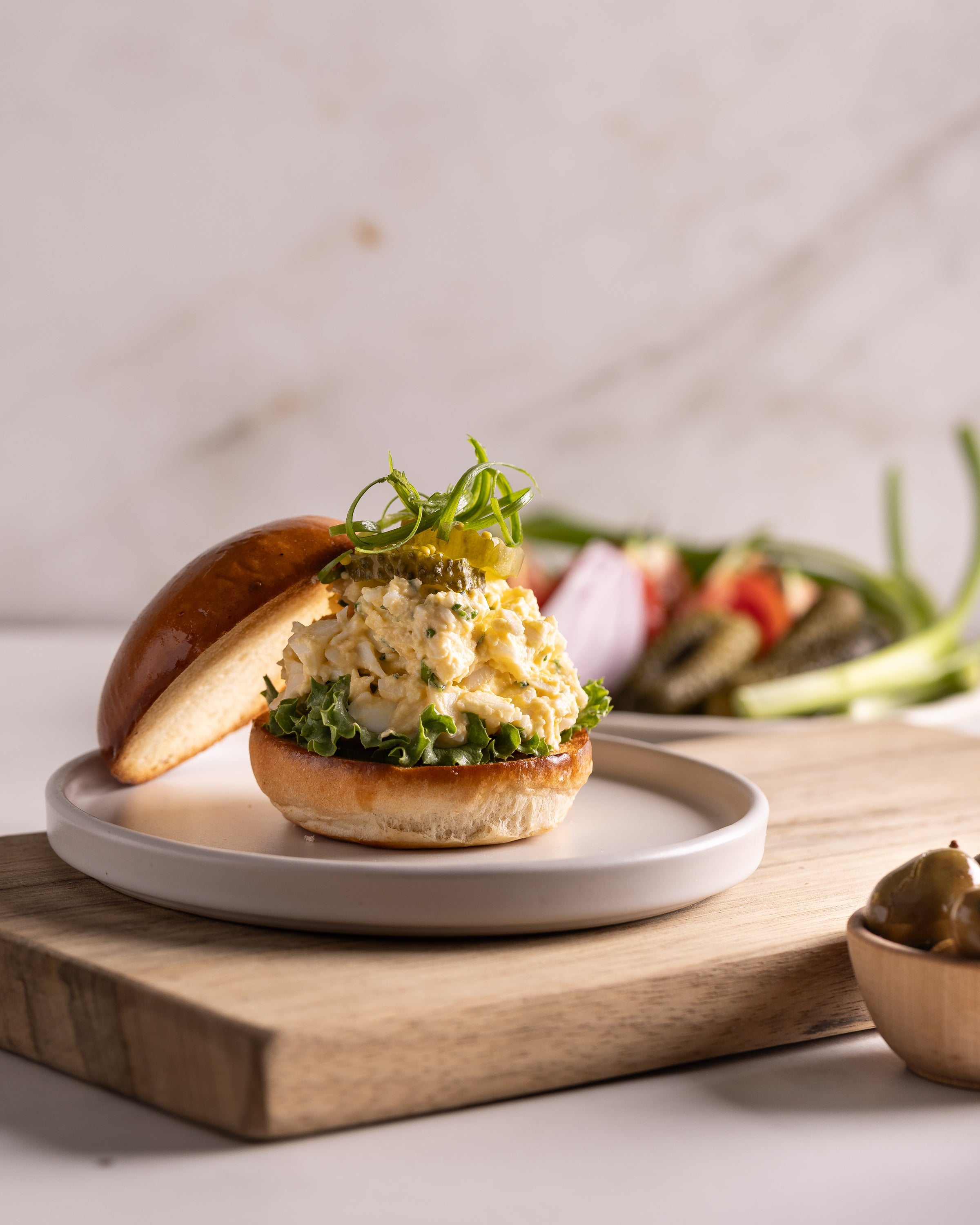 מגש כריכי ביס סלט ביצים 9 יחידות