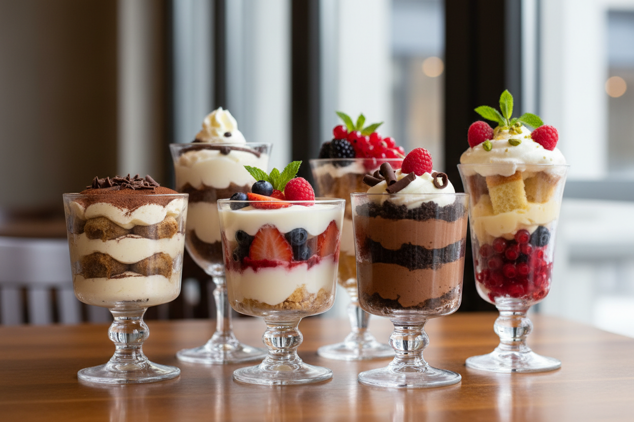 קינוחי כוסות אישיים – כמה פשוט ככה טעים!