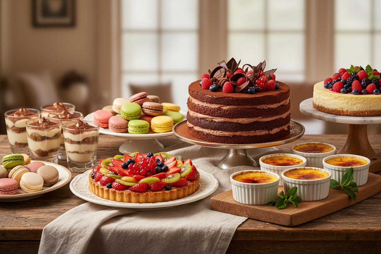 קינוחים, לא רק הדובדבן שבקצפת‎