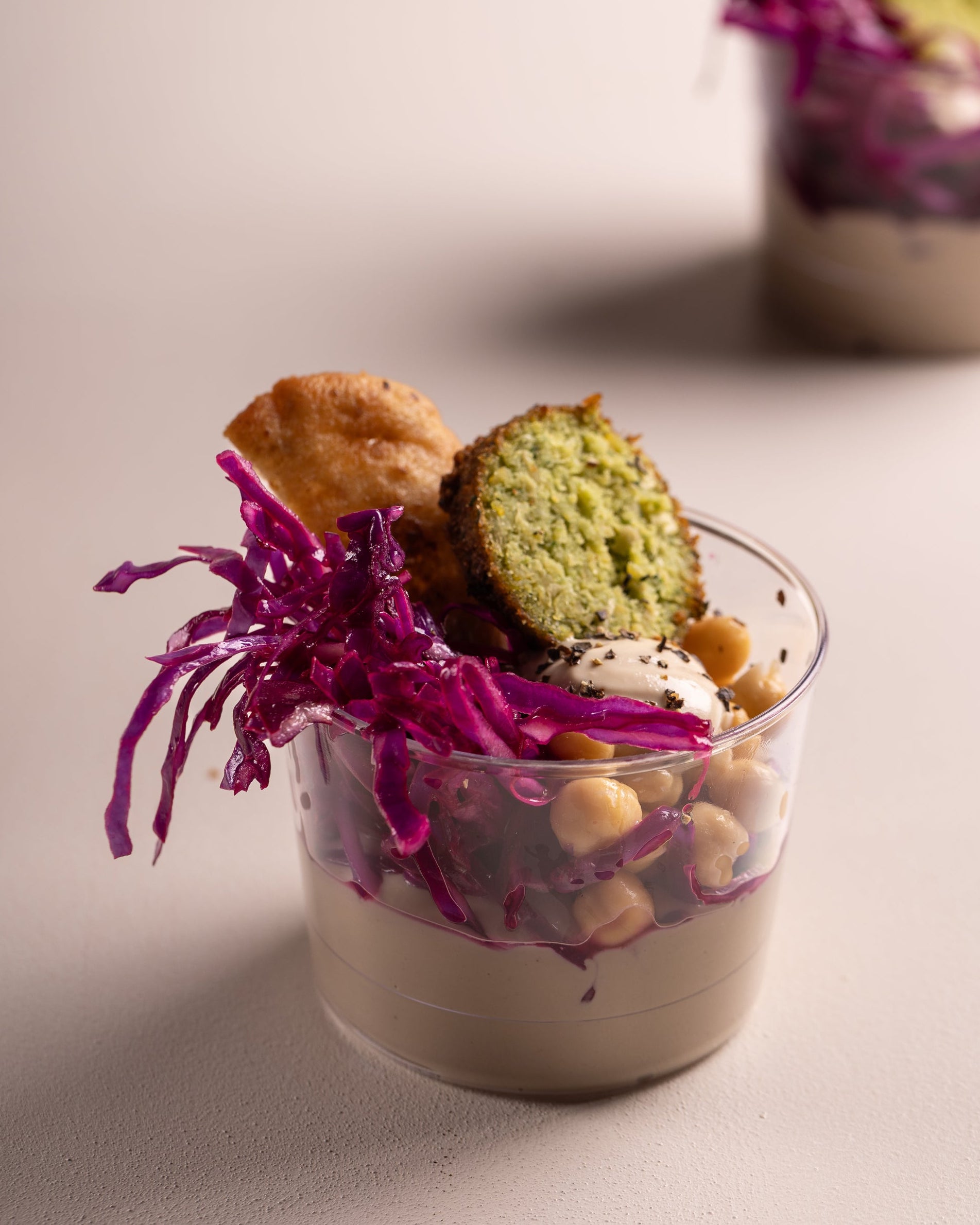 מגש כוסיות טאפאס פלאפל 13 יחידות