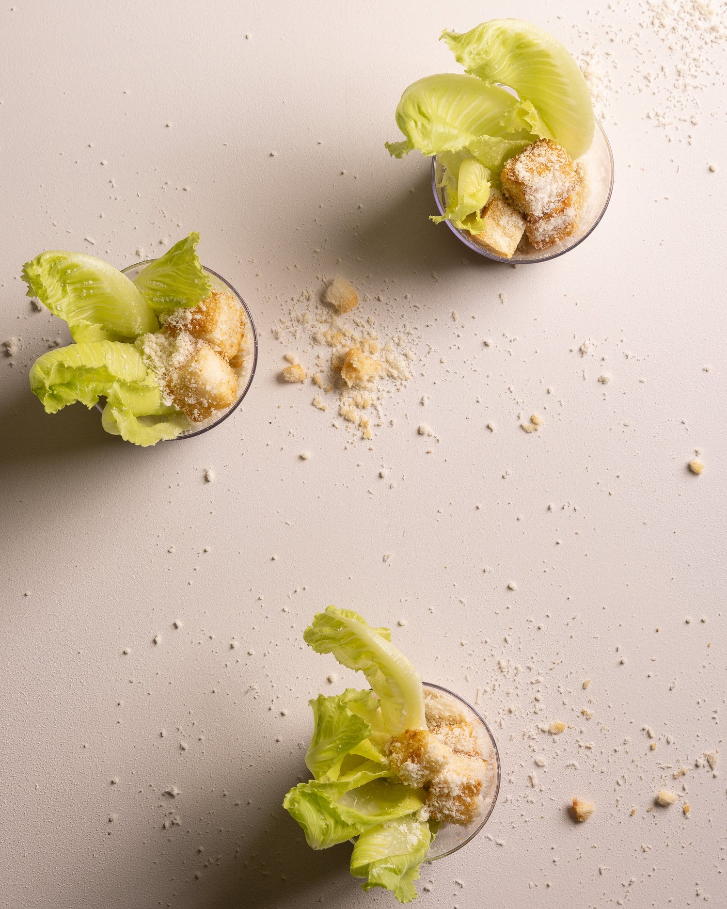 מגש כוסיות טאפס סלט קיסר 13 יחידות