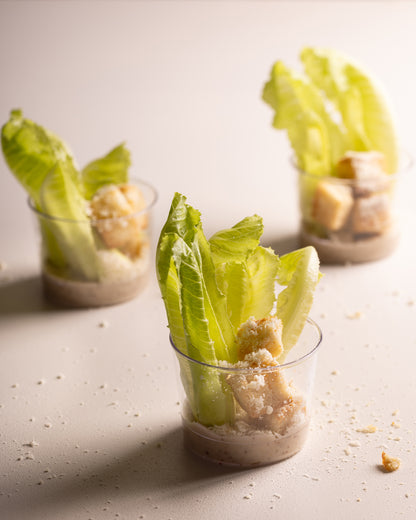 מגש כוסיות טאפס סלט קיסר 13 יחידות