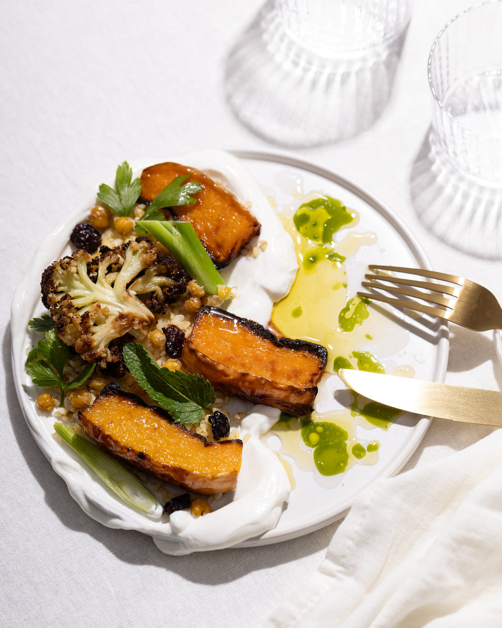 סלט פריקי בטטה וכרובית